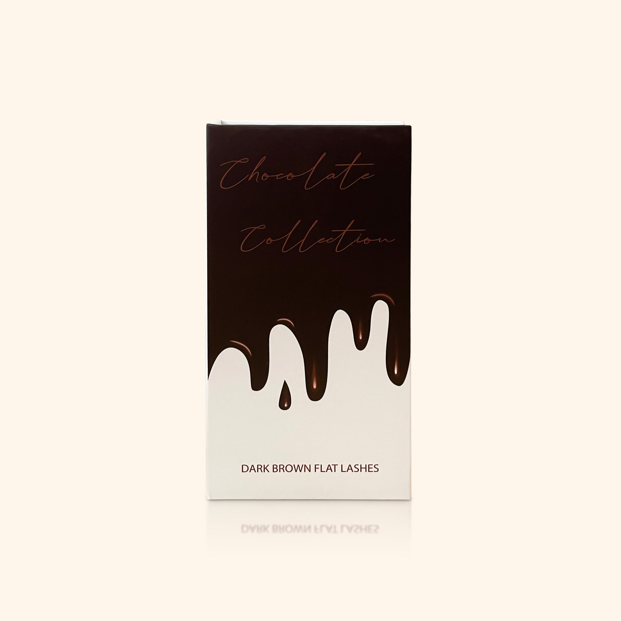 MØRKEBRUNE FLAT LASHES 0.20