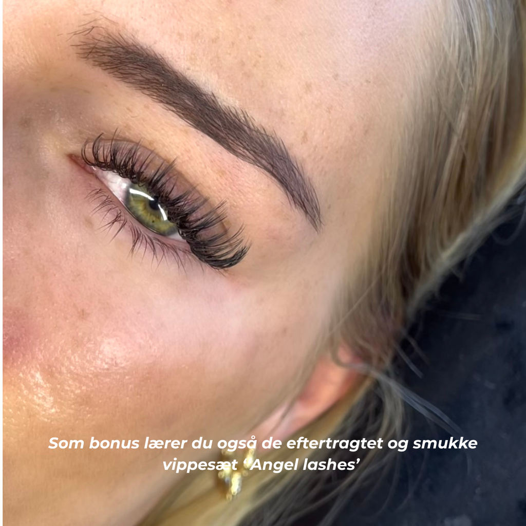 Online Hybrid, Volume & Angel Lashes Kursus
