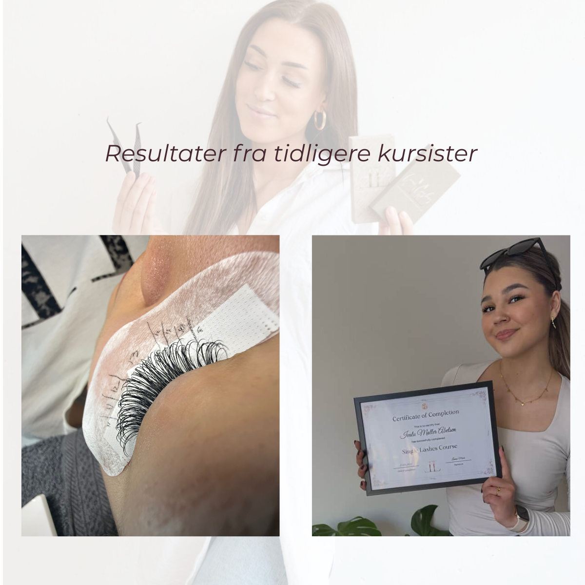 Online Single Lashes Kursus (Begynderkursus)